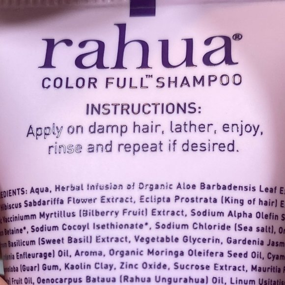 Rahua Color Full Shampoo for Gorgeous Color, NEW - Travel Size 22 ml - Picture 5 of 8